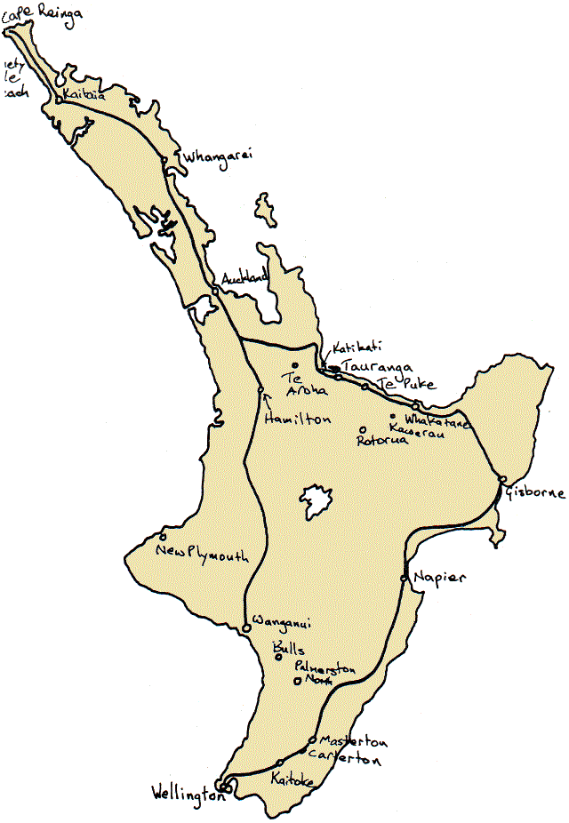 North Island Route