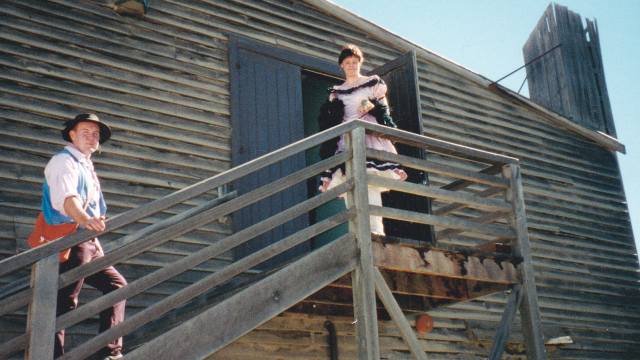 Sovereign Hill, and no, that guy isn't me